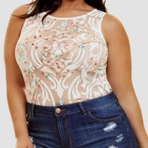 FTF Floral Bodysuit